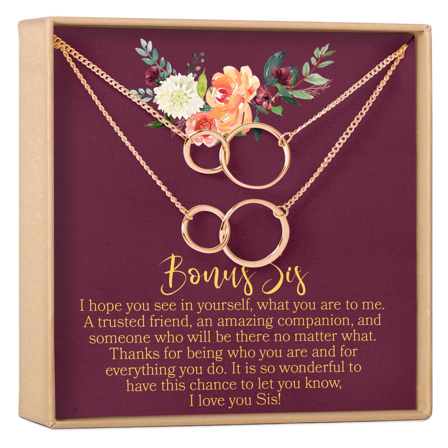 Soul Sisters Double Circles Necklace Set
