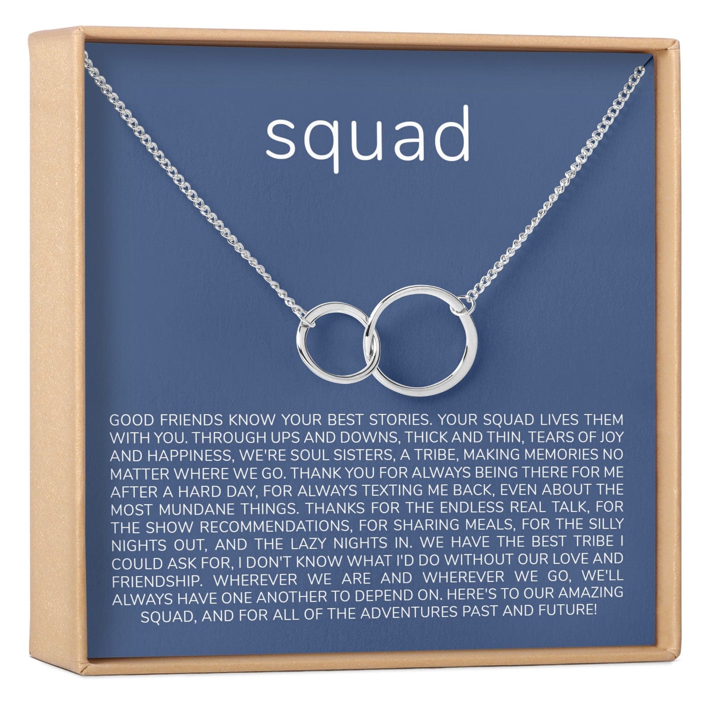 Squad Necklace, Multiple Styles