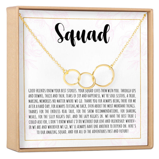 Squad Necklace, Multiple Styles