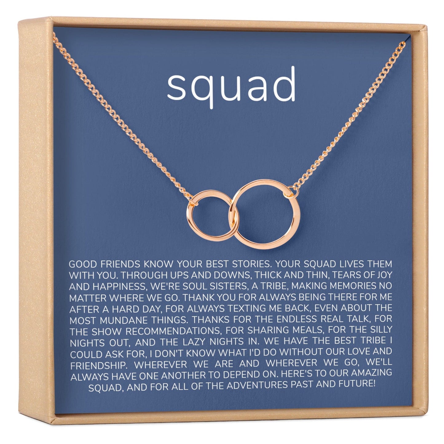 Squad Necklace, Multiple Styles