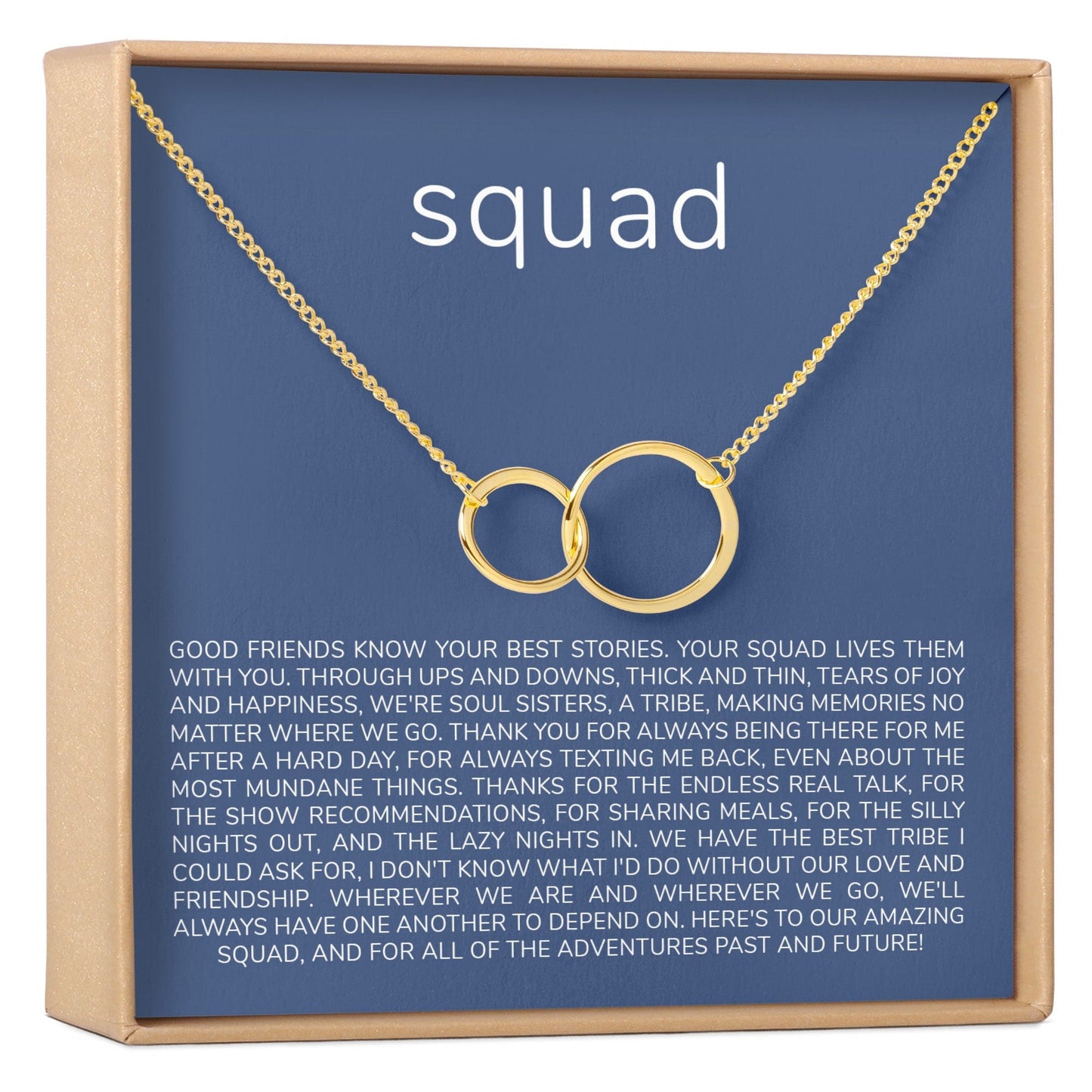 Squad Necklace, Multiple Styles