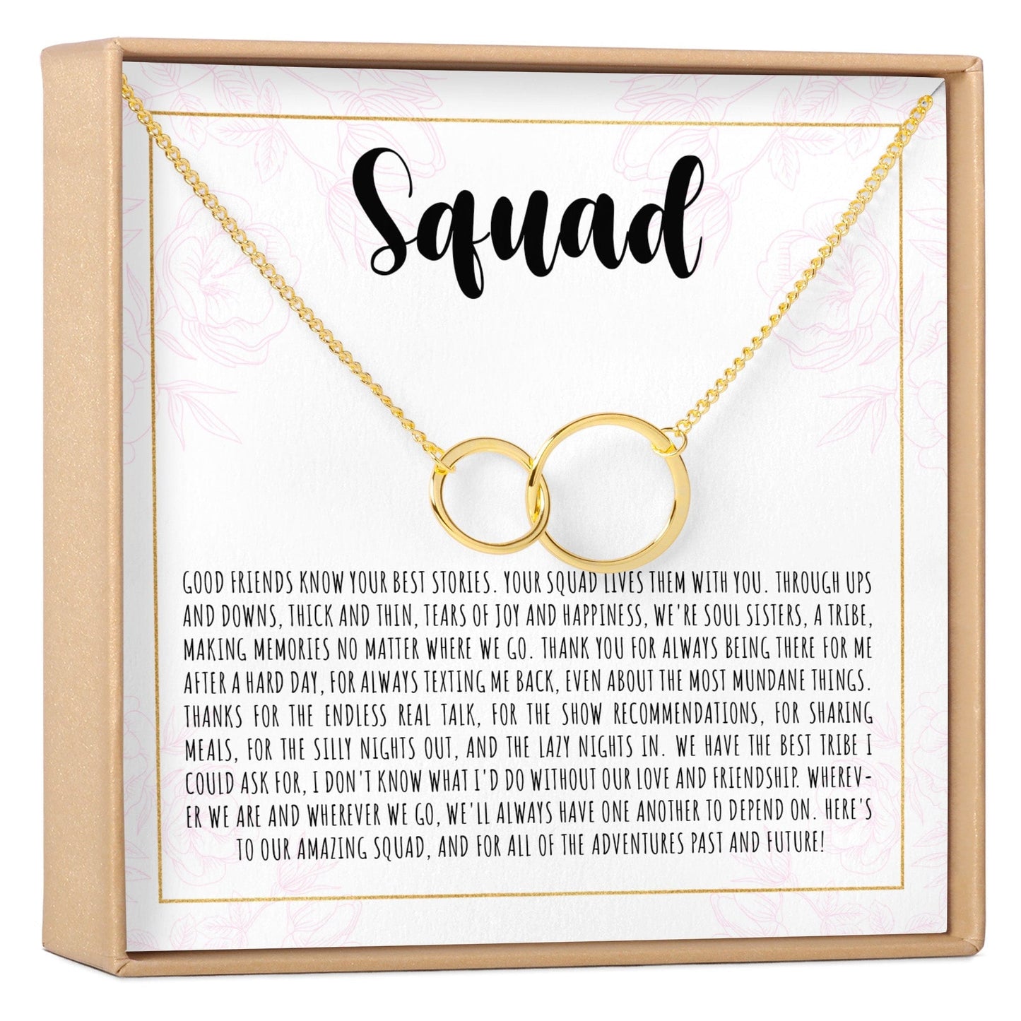 Squad Necklace, Multiple Styles
