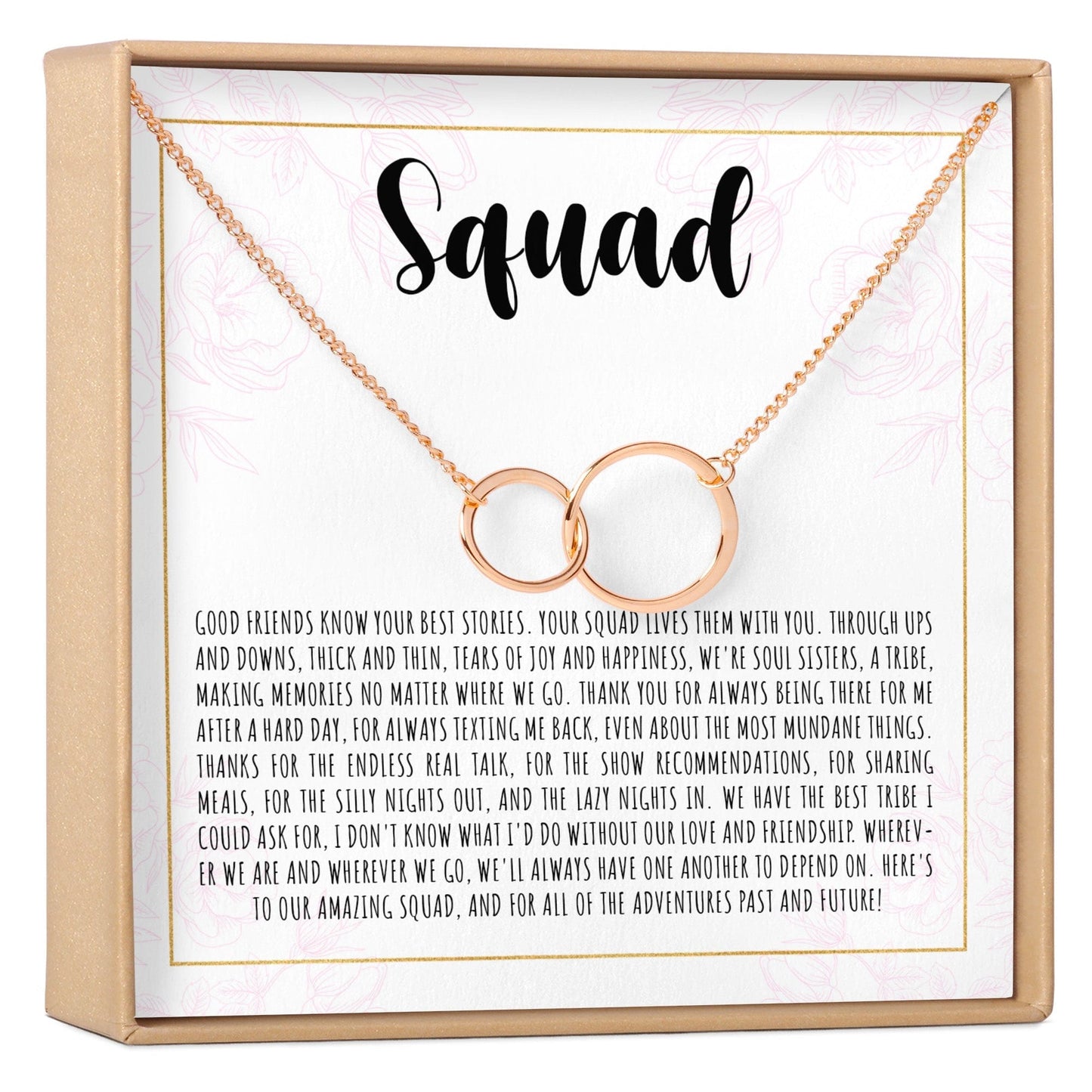 Squad Necklace, Multiple Styles