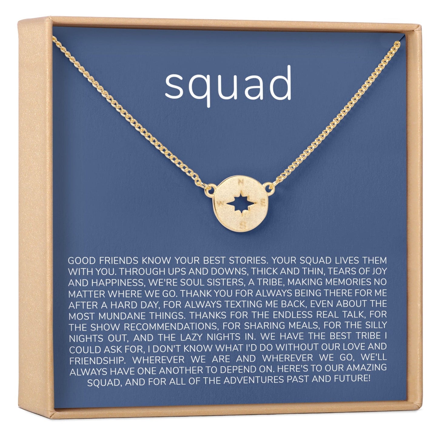 Squad Necklace, Multiple Styles