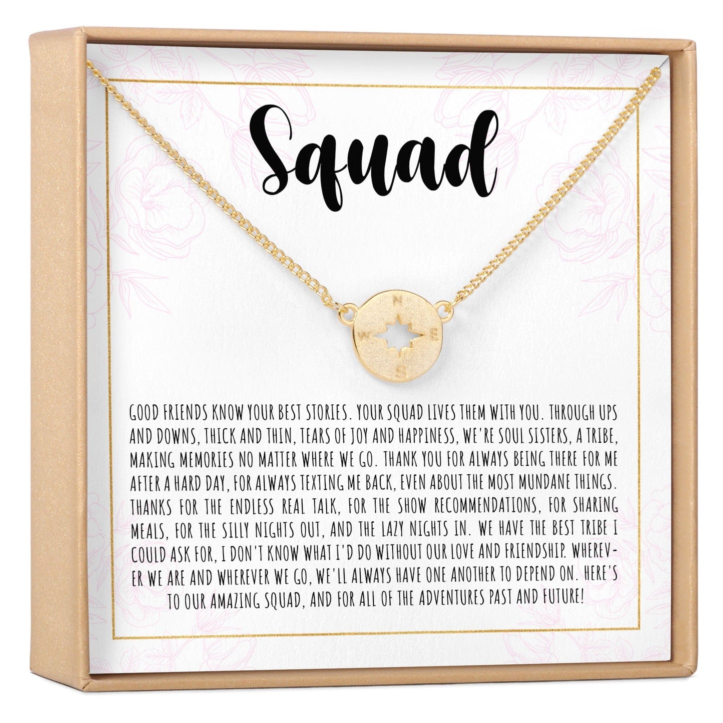 Squad Necklace, Multiple Styles