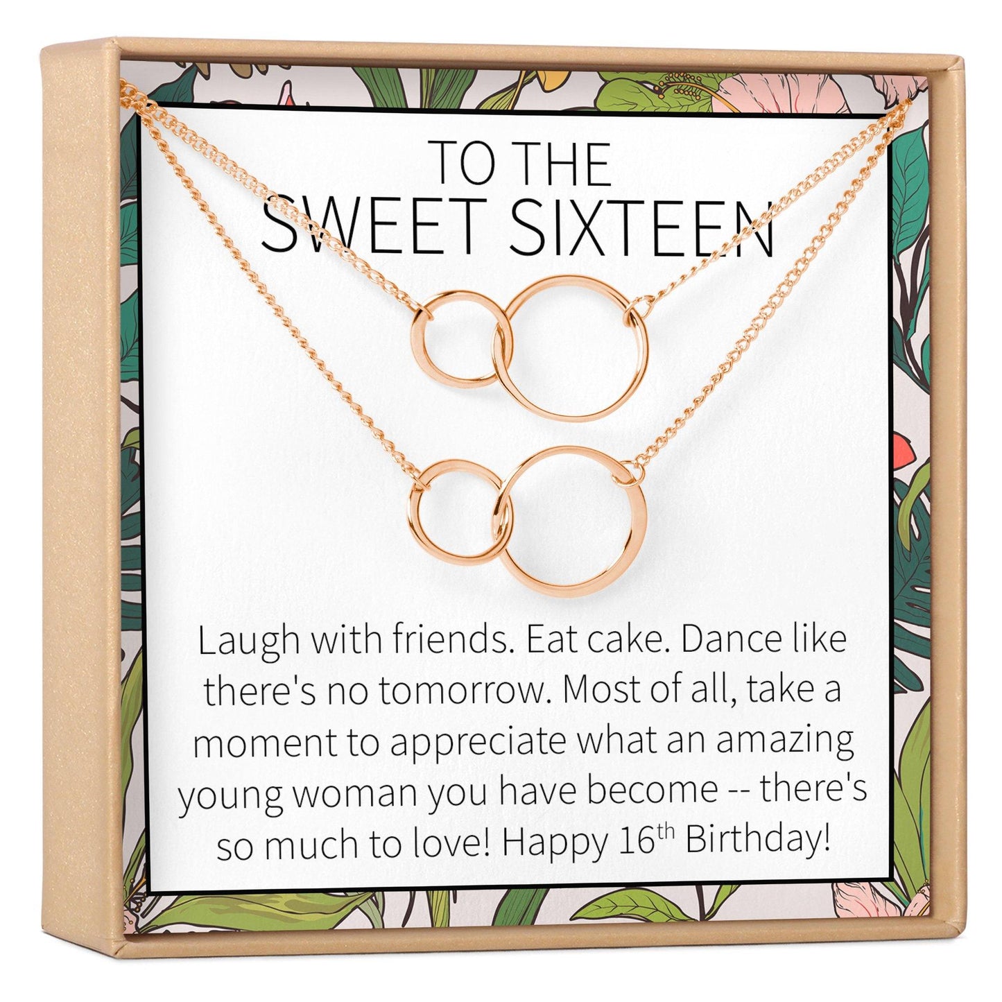 Sweet 16 Necklace, Multiple Styles