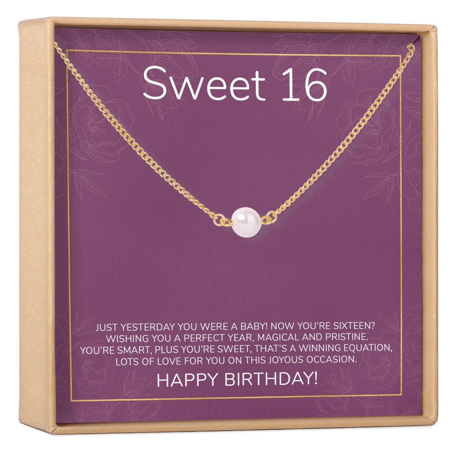 Sweet 16 Necklace, Multiple Styles
