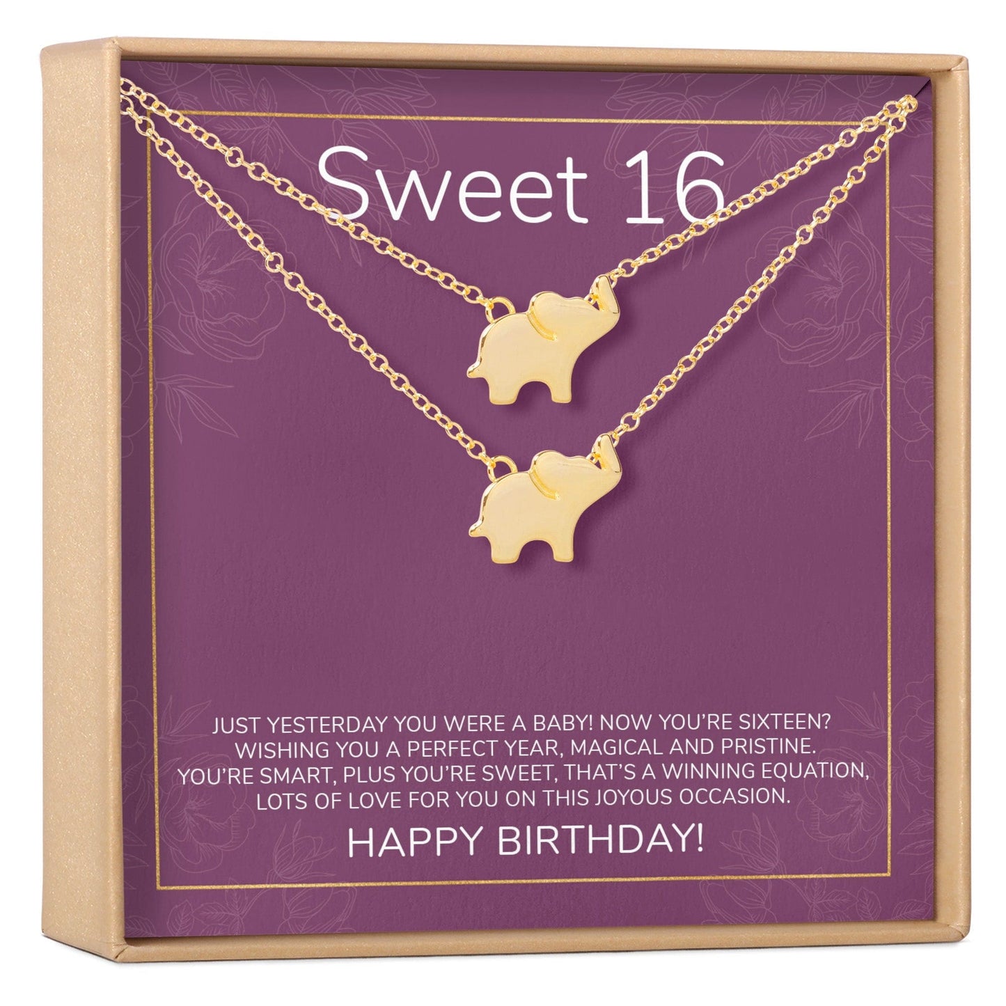 Sweet 16 Necklace, Multiple Styles