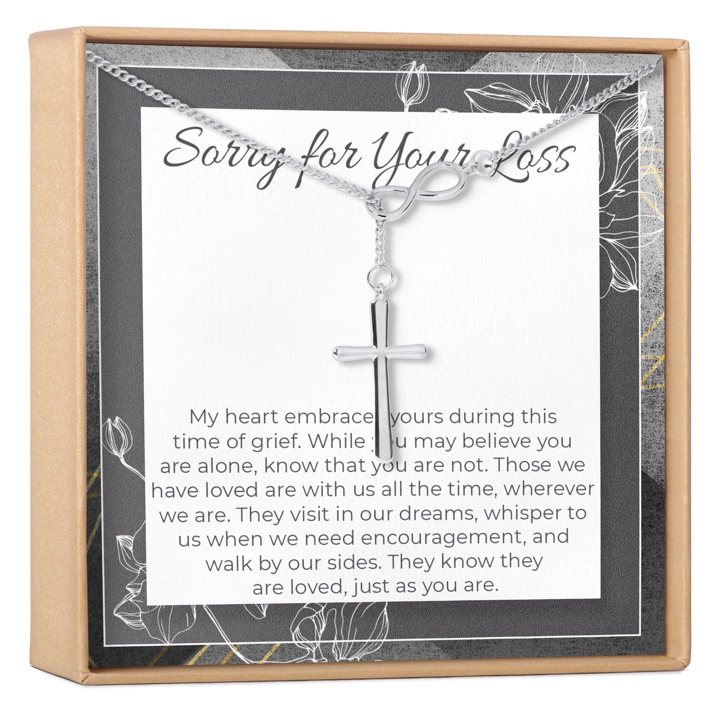 Sympathy Infinity Cross  Necklace