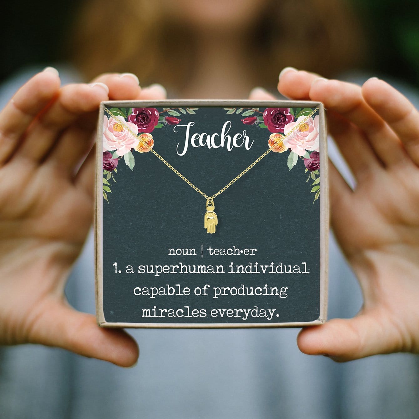 Teacher Necklace