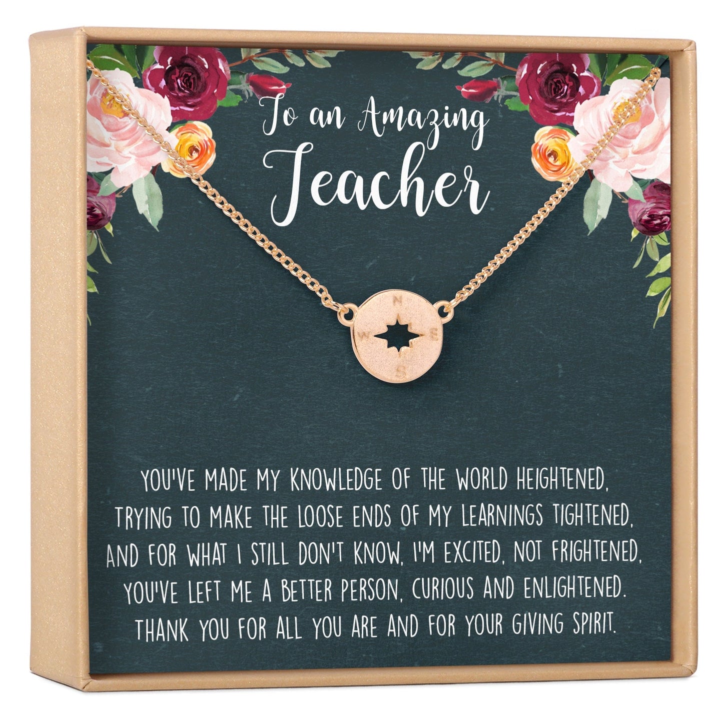 Teacher Necklace, Multiple Styles