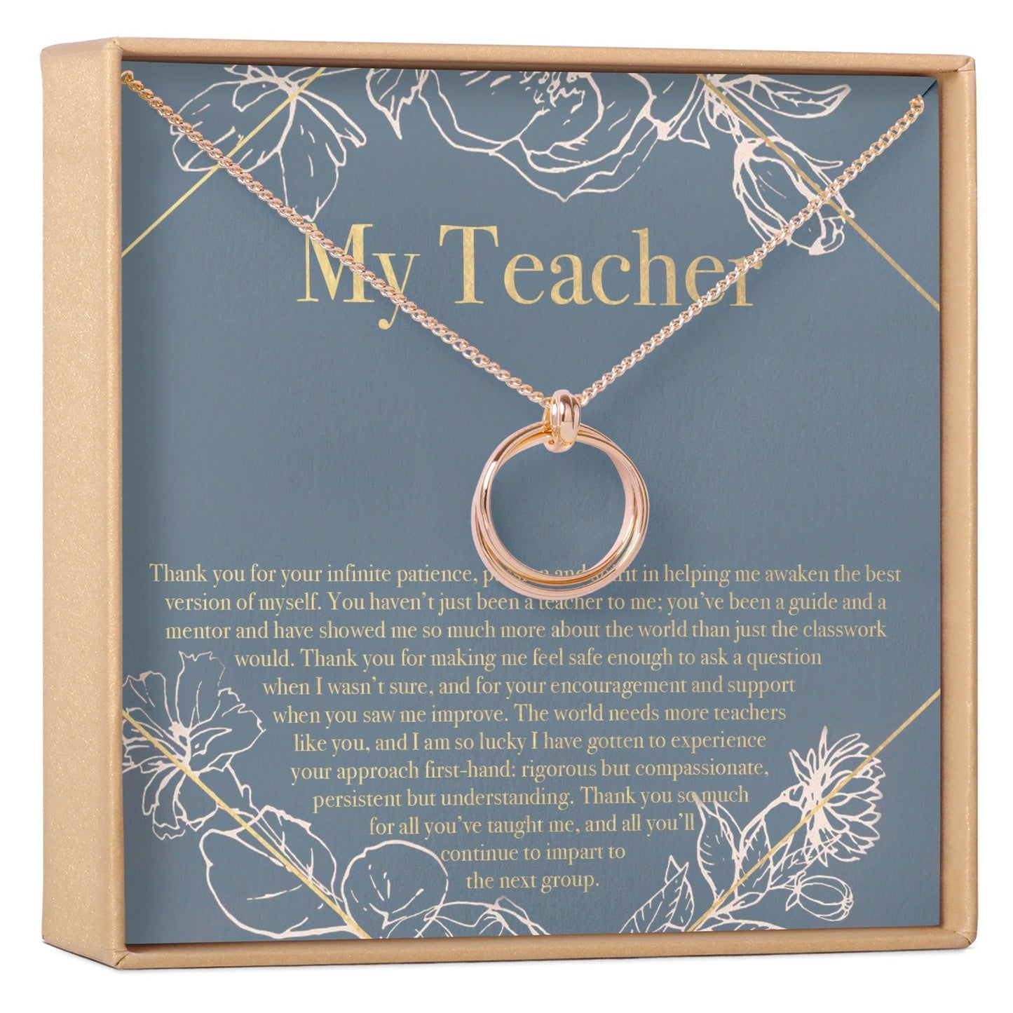 Teacher Necklace, Multiple Styles