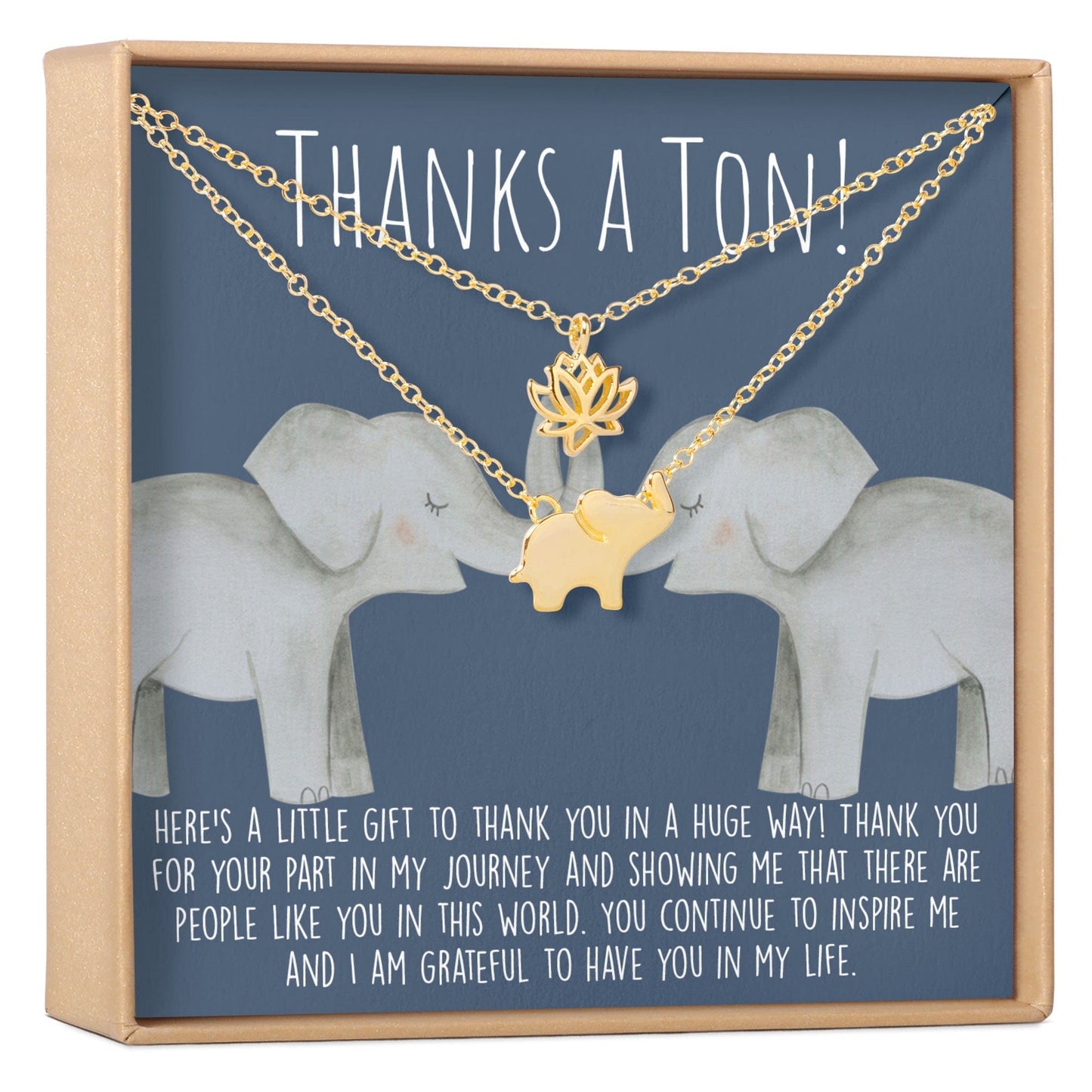 Thank You Necklace, Multiple Styles