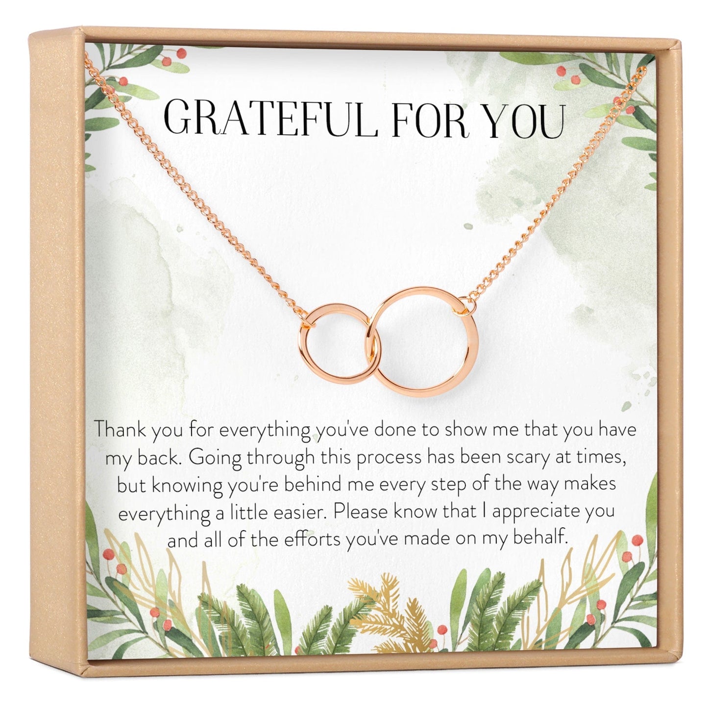 Thank You Necklace, Multiple Styles