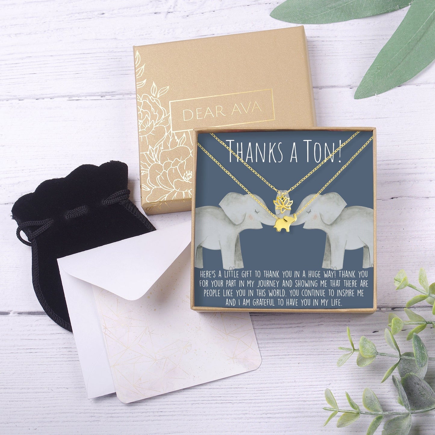Thank You Necklace, Multiple Styles