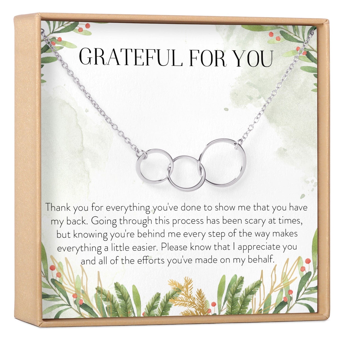 Thank You Necklace, Multiple Styles