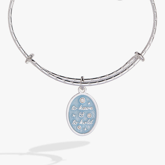 'To Have And To Hold' Bridal Bangle