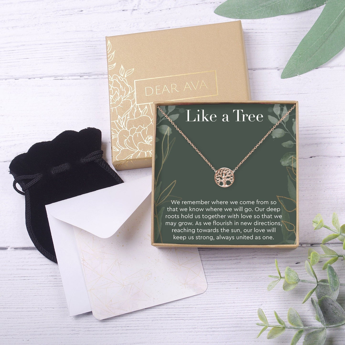 Tree Necklace Gift
