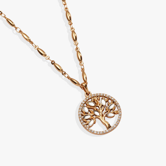 Faith and Family Tree of Life Pendant Necklace