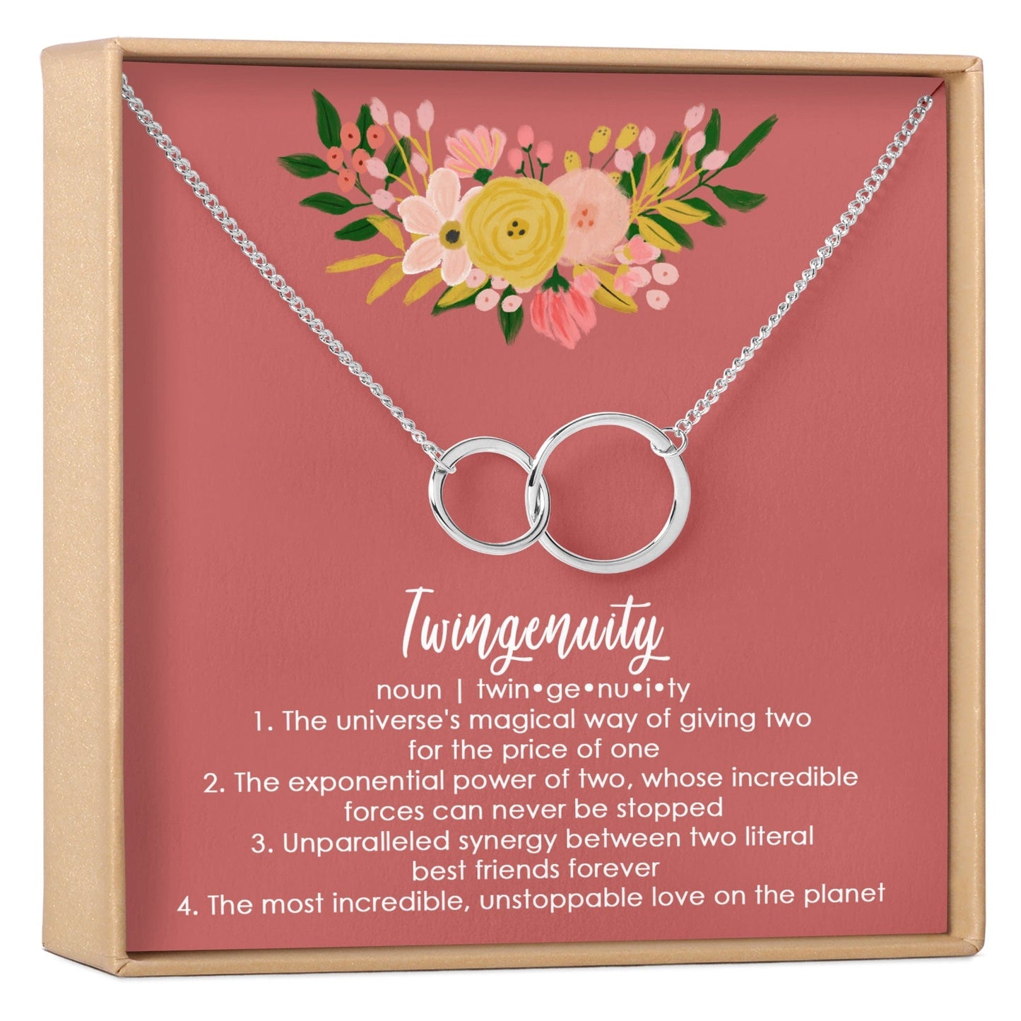Twin Sister Gift Necklace