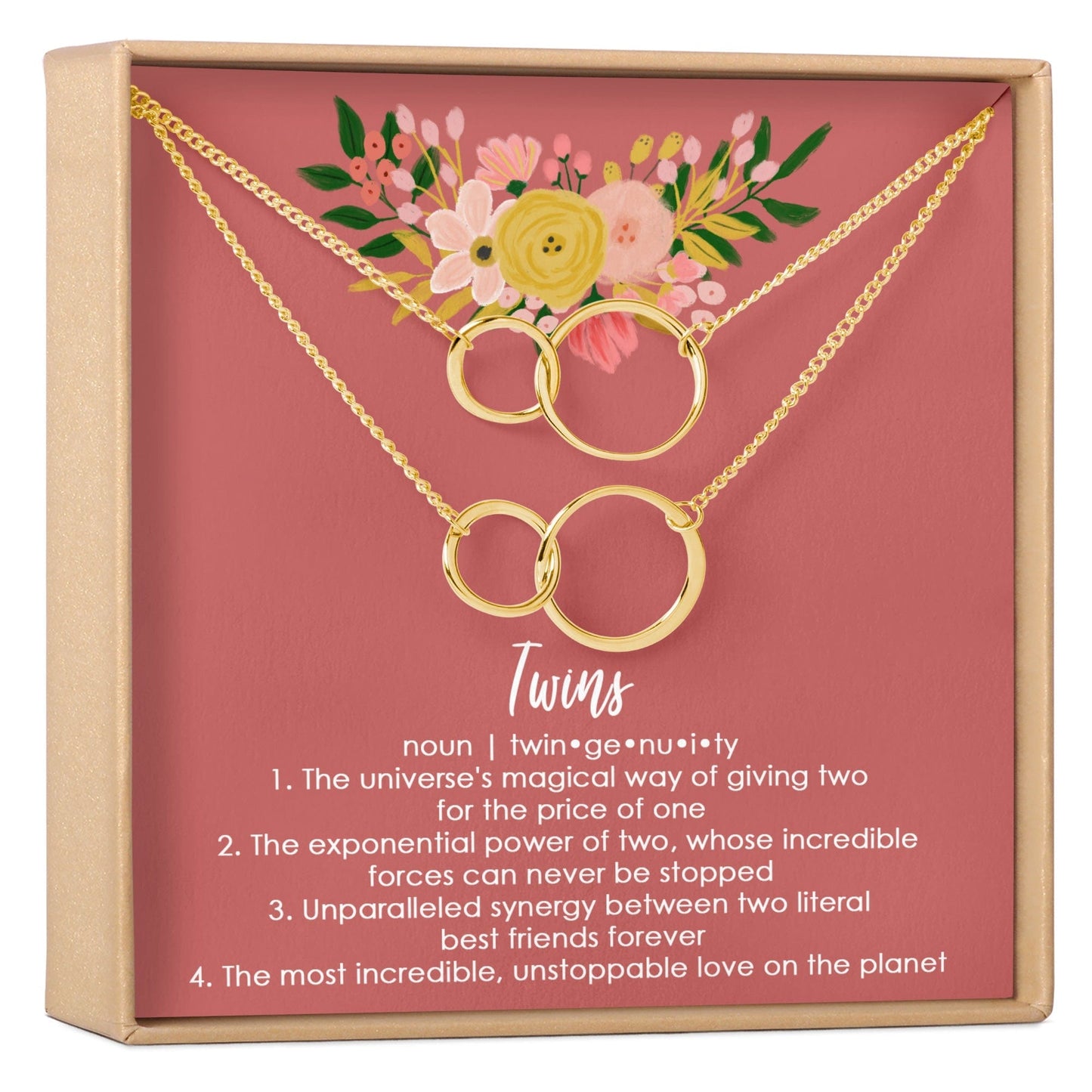 Twins Necklace, Multiple Styles