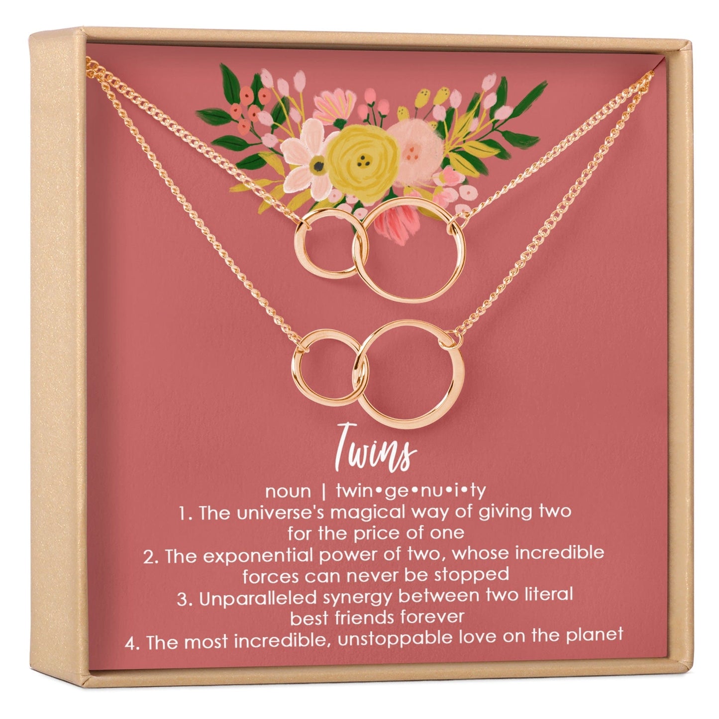 Twins Necklace, Multiple Styles
