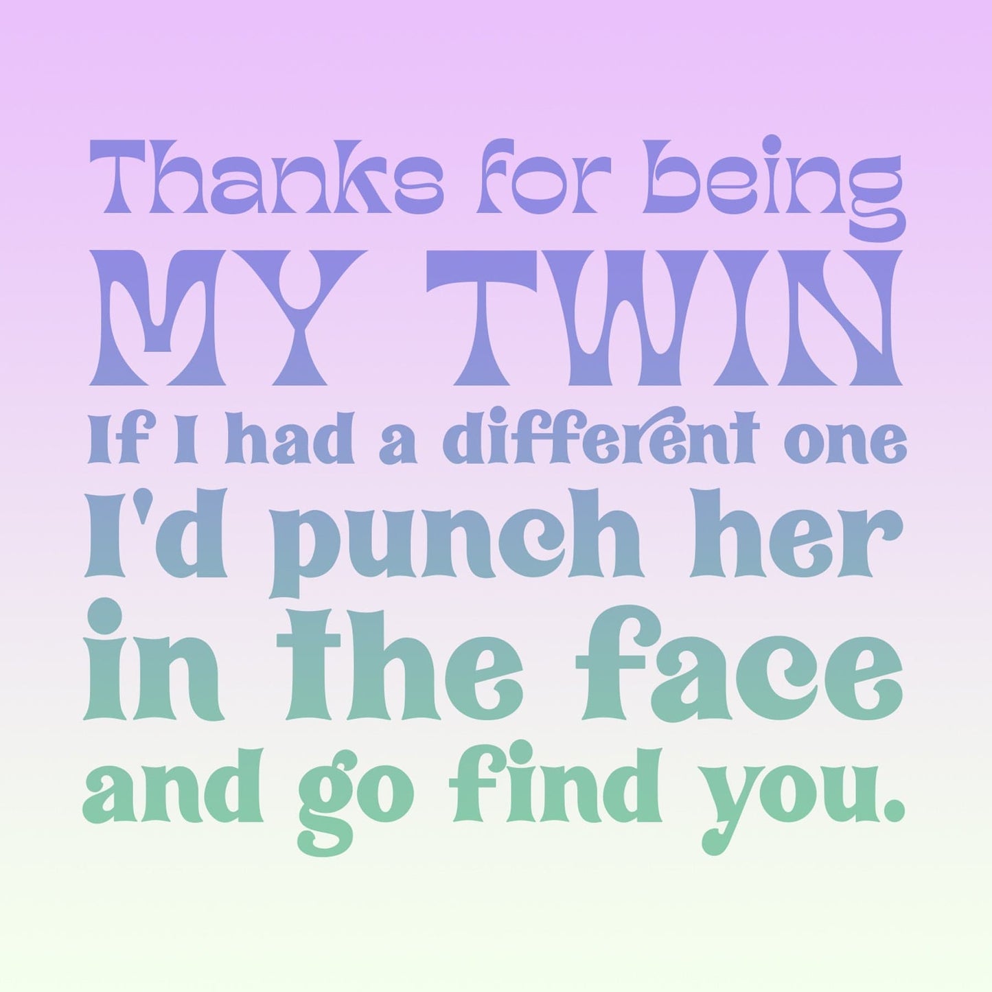 Twins Spa Gift Box