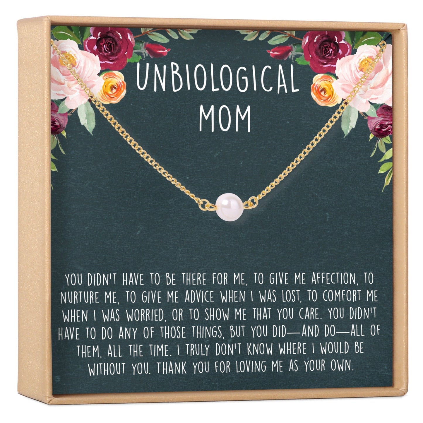 Unbiological Mom Necklace, Multiple Styles Necklace