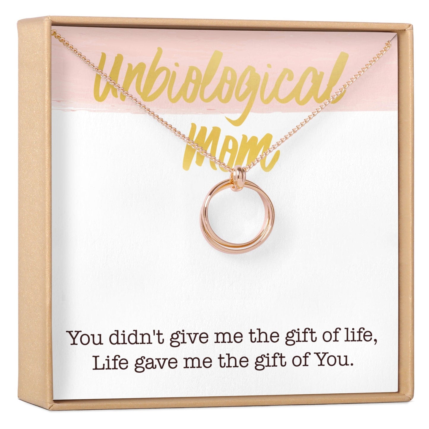 Unbiological Mom Necklace, Multiple Styles Necklace