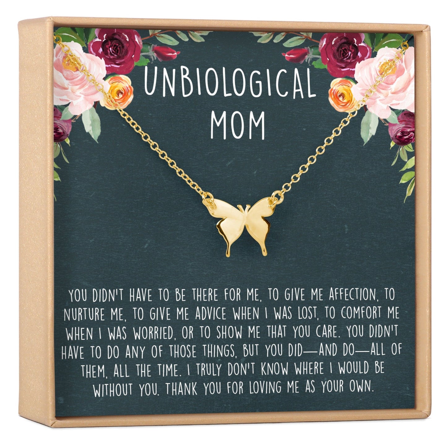 Unbiological Mom Necklace, Multiple Styles Necklace