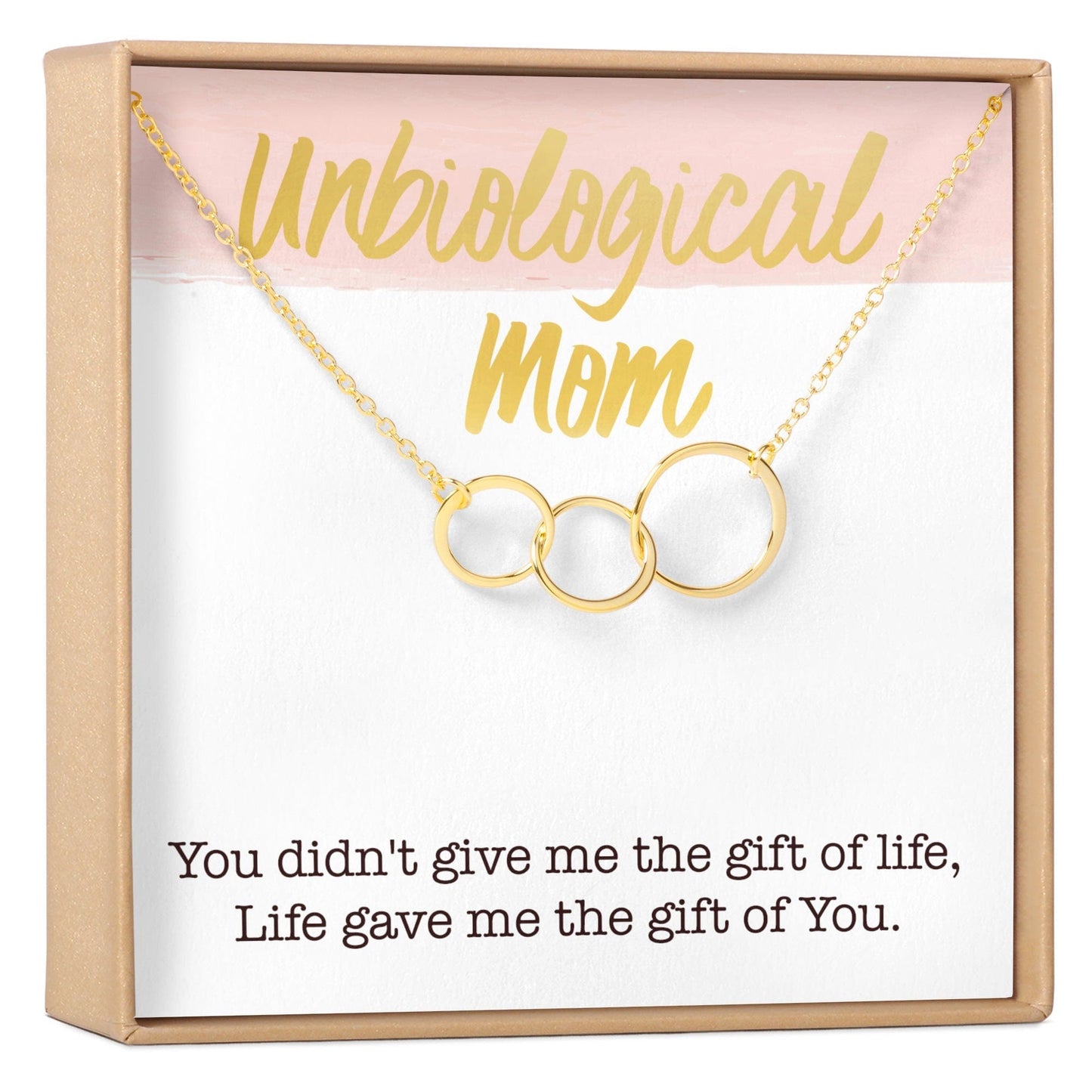 Unbiological Mom Necklace, Multiple Styles Necklace