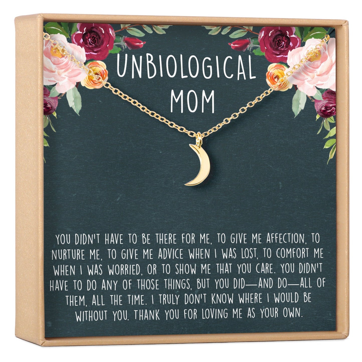 Unbiological Mom Necklace, Multiple Styles Necklace