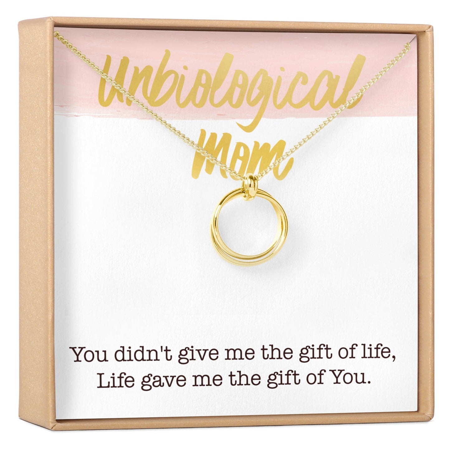 Unbiological Mom Necklace, Multiple Styles Necklace