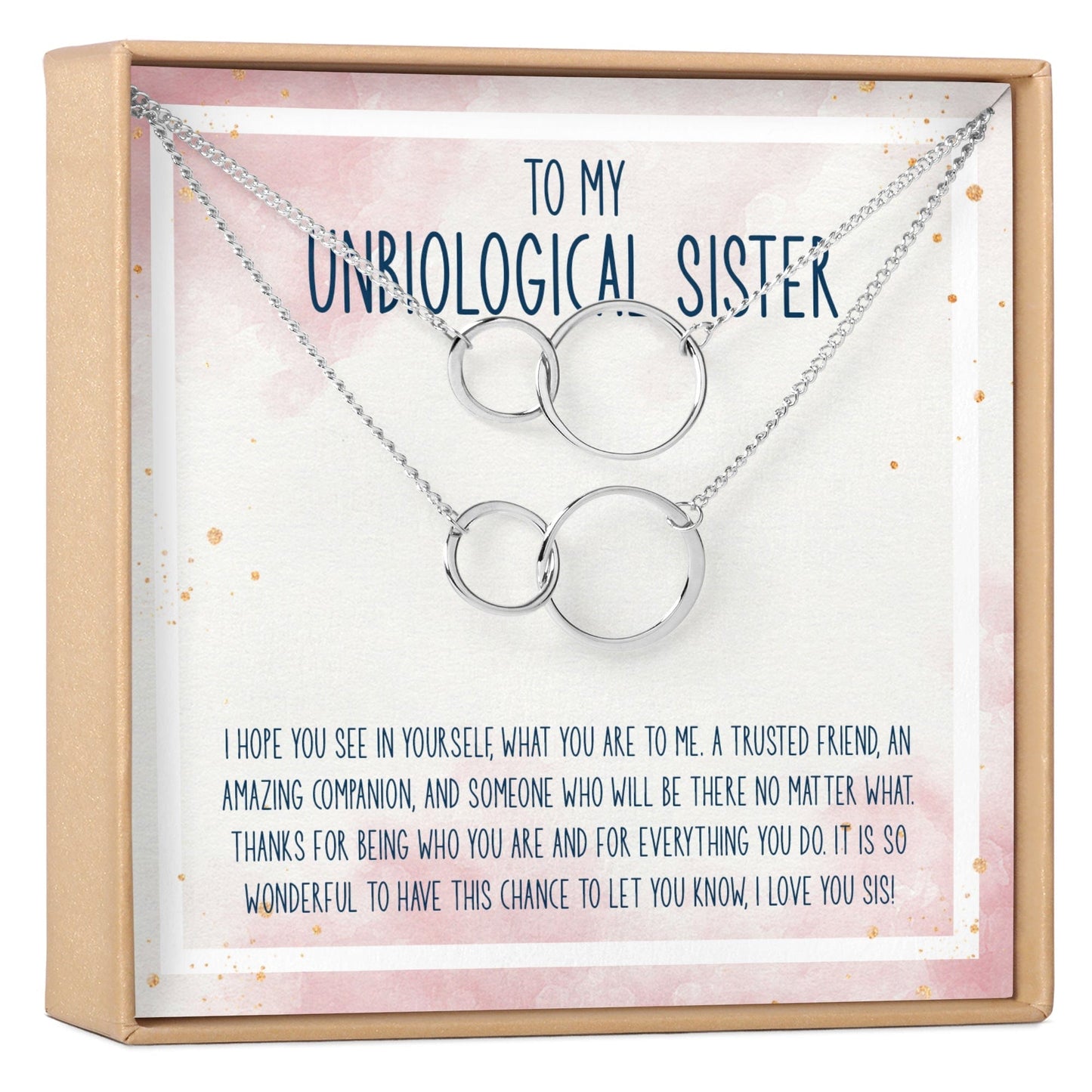 Unbiological Sisters Necklace, Multiple Styles