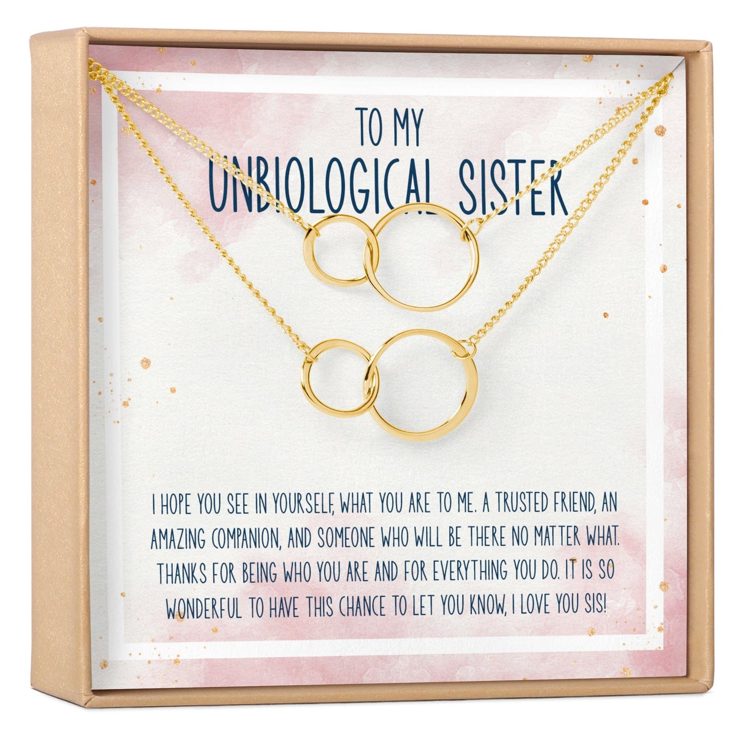 Unbiological Sisters Necklace, Multiple Styles
