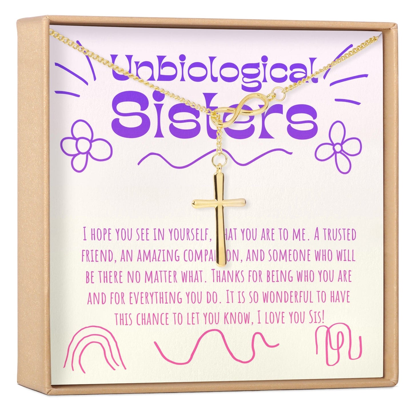 Unbiological Sisters Necklace, Multiple Styles