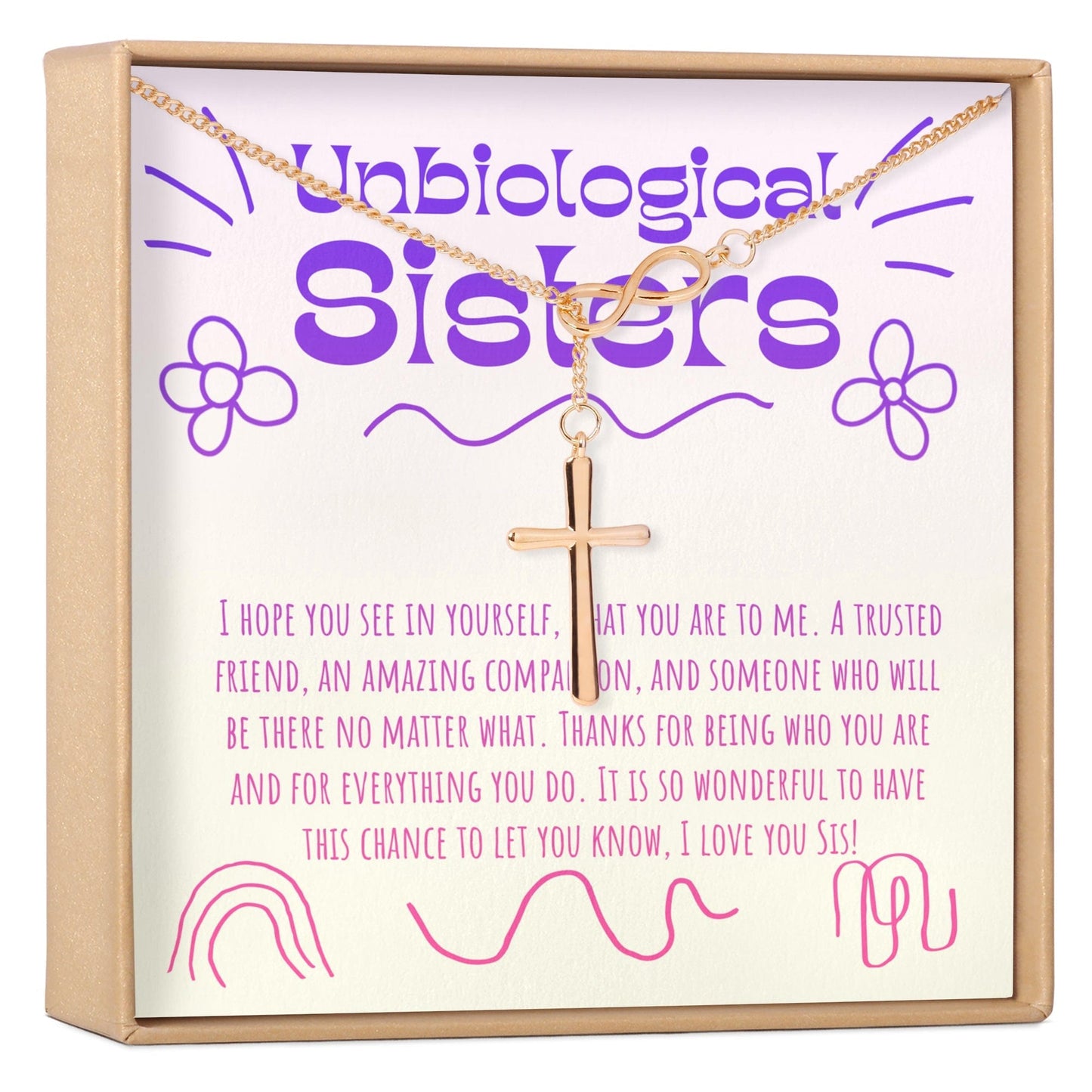 Unbiological Sisters Necklace, Multiple Styles