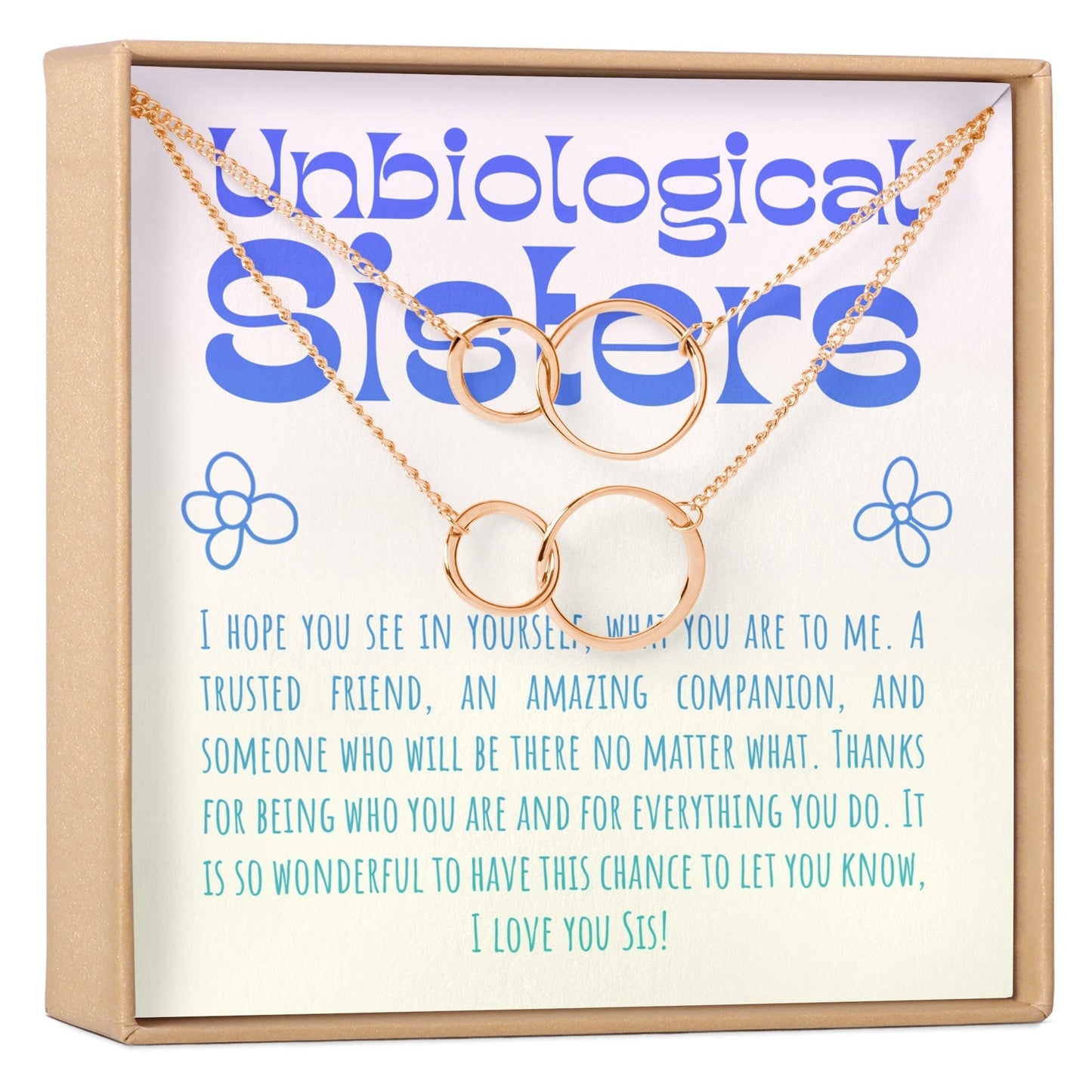 Unbiological Sisters Necklace, Multiple Styles