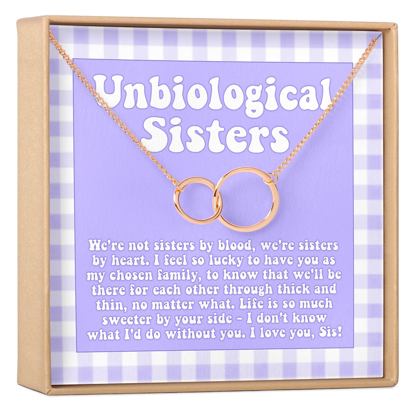 Unbiological Sisters Necklace, Multiple Styles