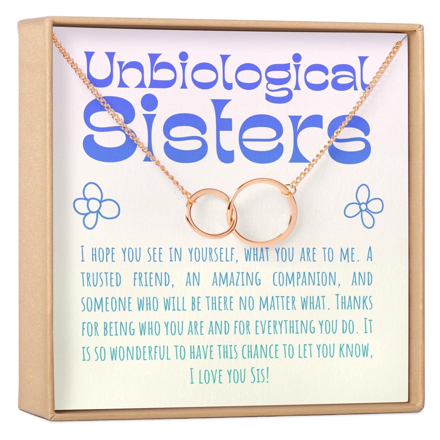 Unbiological Sisters Necklace, Multiple Styles