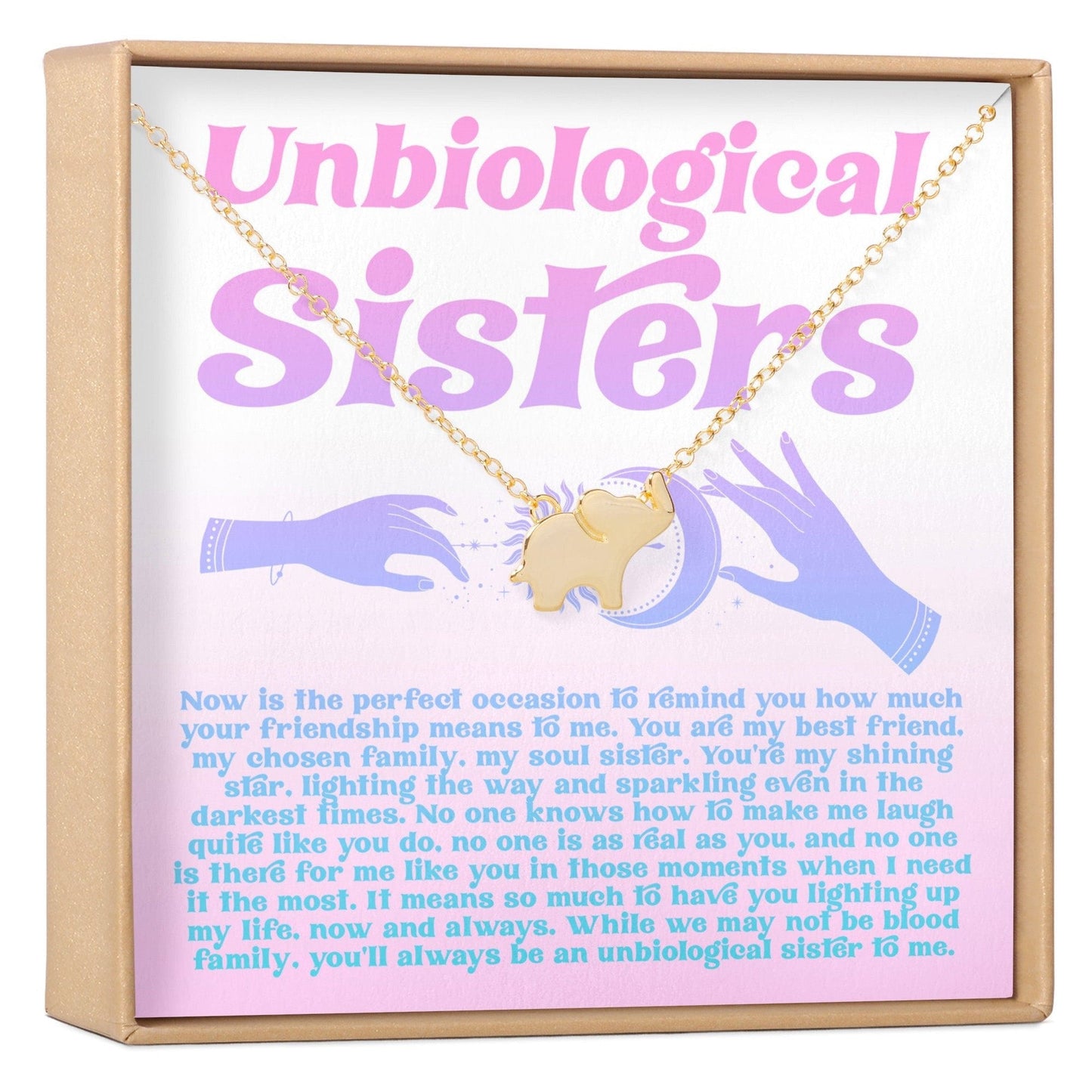 Unbiological Sisters Necklace, Multiple Styles Necklace