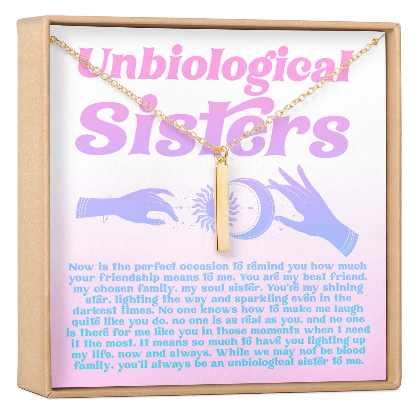 Unbiological Sisters Necklace, Multiple Styles Necklace