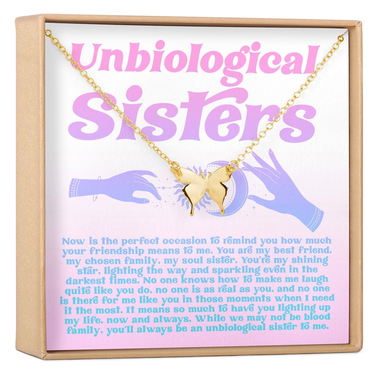 Unbiological Sisters Necklace, Multiple Styles Necklace