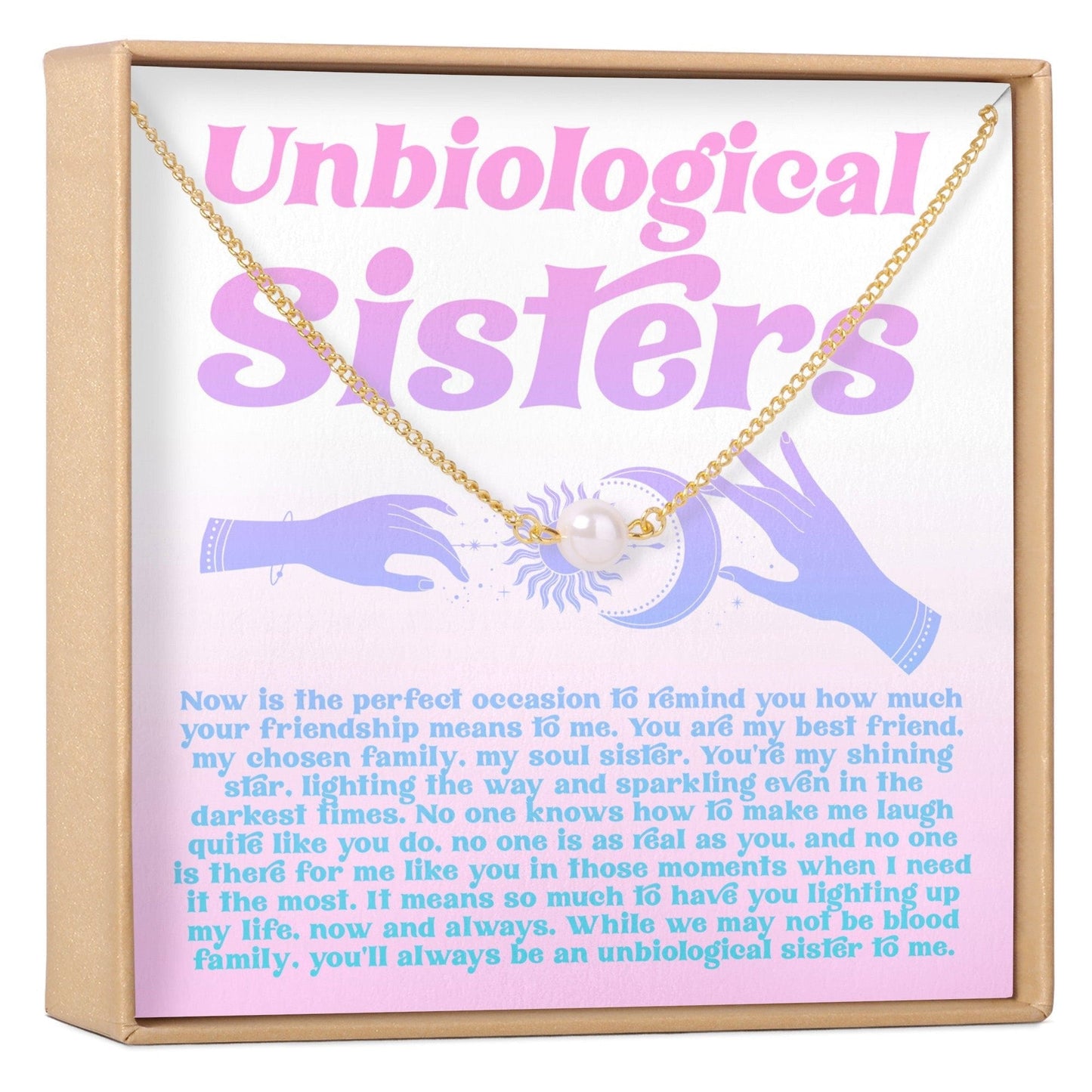 Unbiological Sisters Necklace, Multiple Styles Necklace