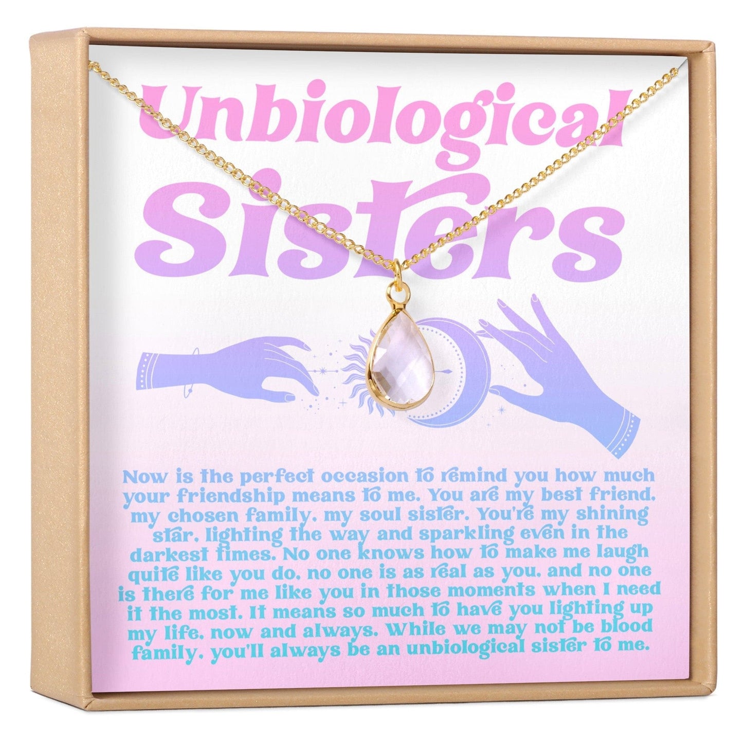 Unbiological Sisters Necklace, Multiple Styles Necklace