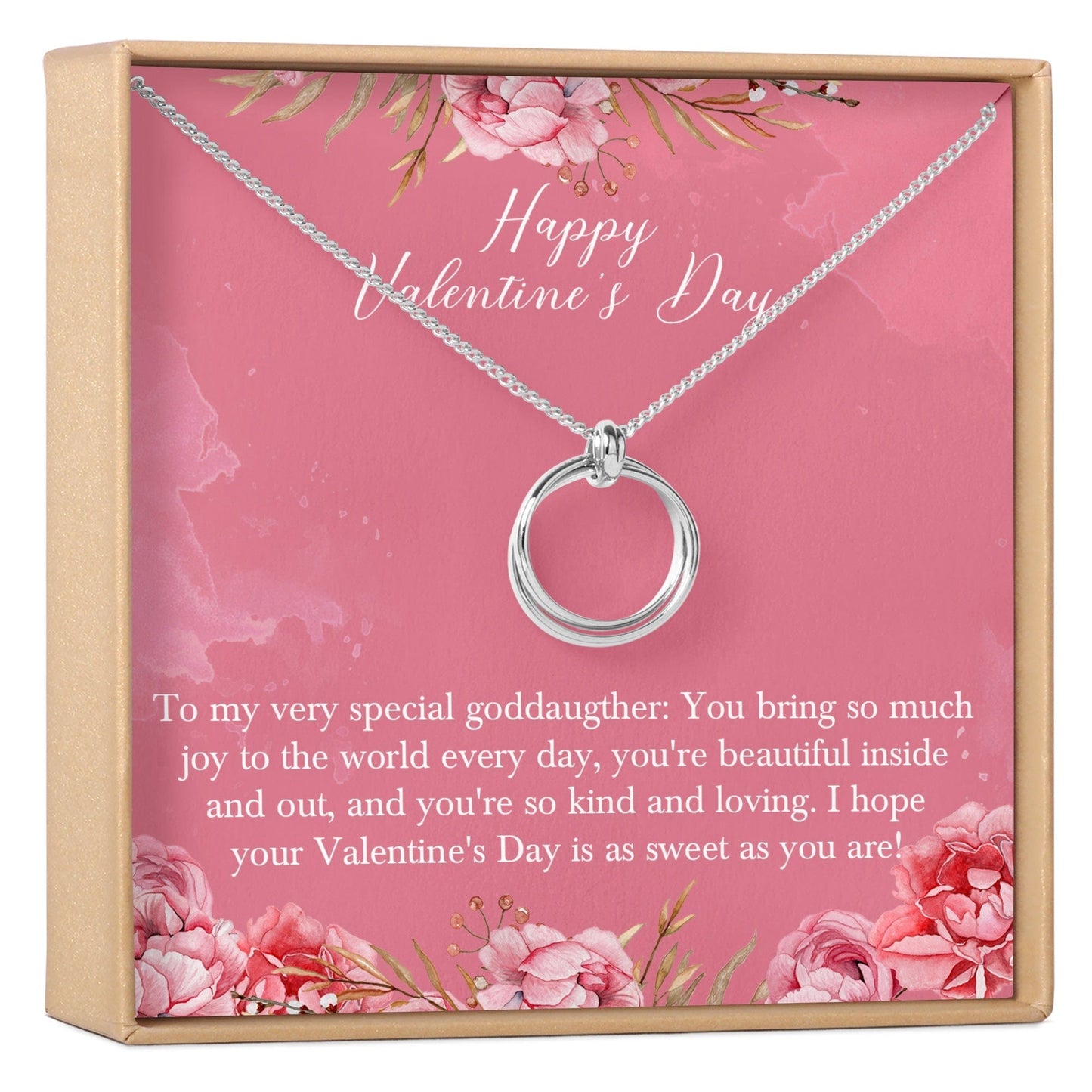 Valentine's Day Gift for Goddaughter Necklace