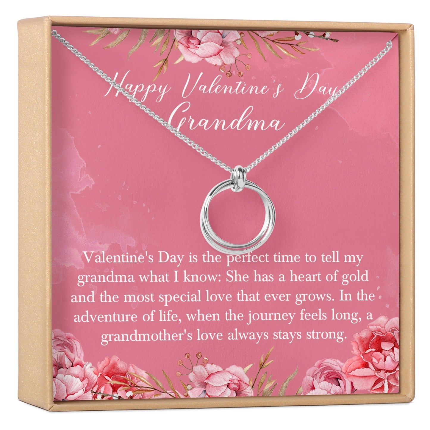Valentine's Day Gift for Grandma Necklace