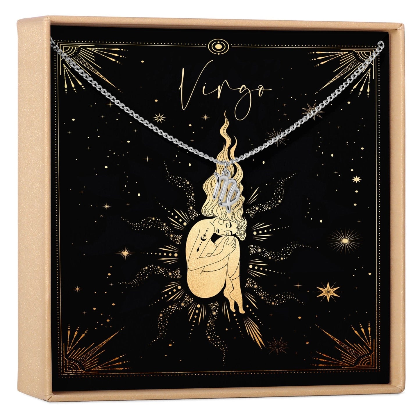 Virgo Zodiac Deity Necklace