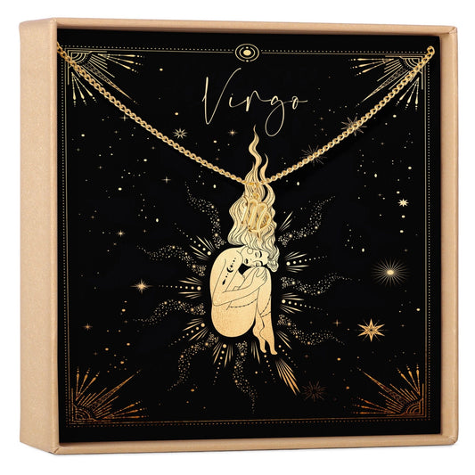 Virgo Zodiac Deity Necklace