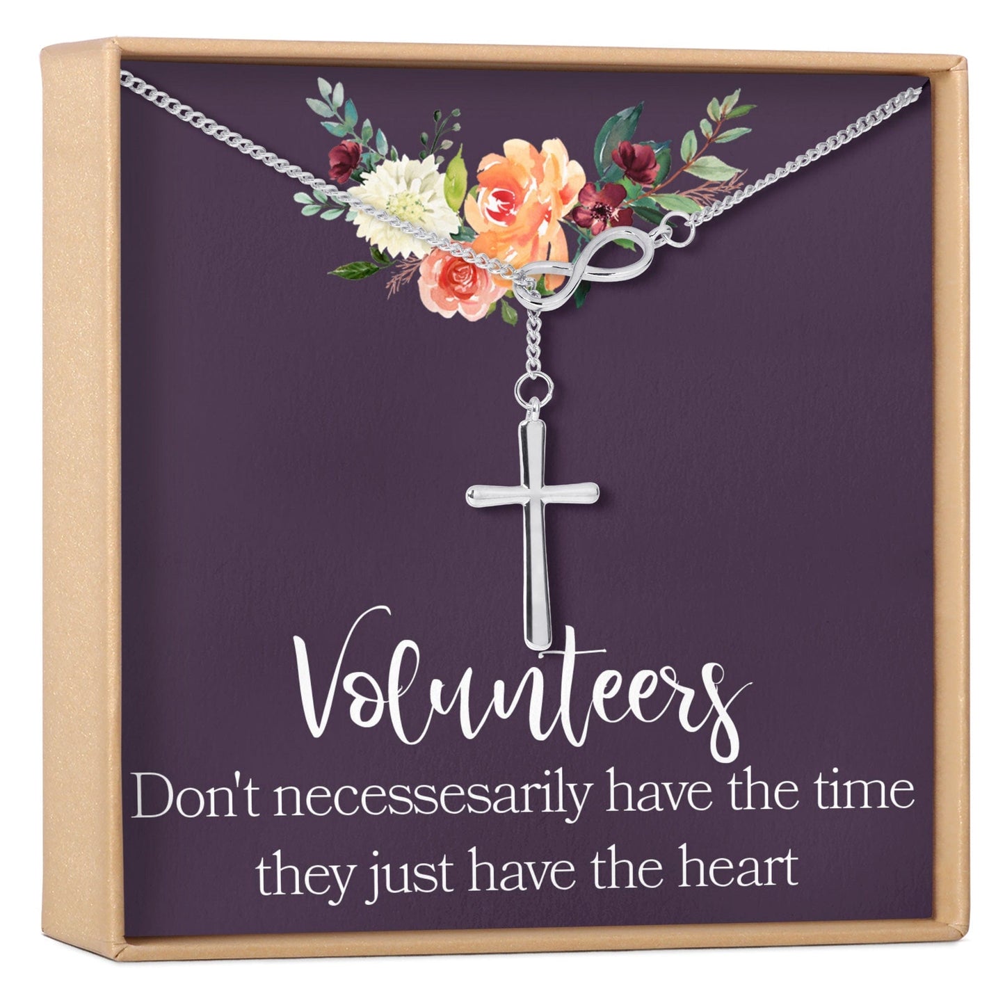 Volunteer Appreciation Necklace, Multiple Styles
